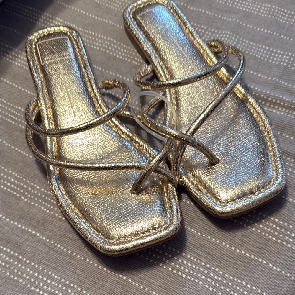 Dolce Vita Leanna Gold Sandals